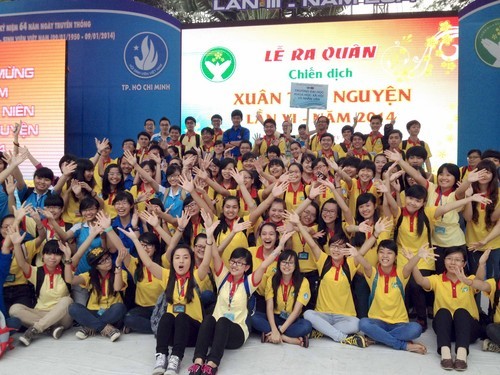 Hơn 12.000 học sinh, sinh viên tham gia chiến dịch Xuân tình nguyện năm 2014 - ảnh 1